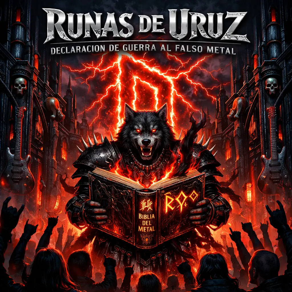 Official artwork: Declaración de Guerra al Falso Metal